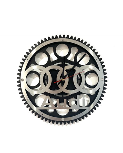 Audi Flywheel Clock - Wall Mounted.