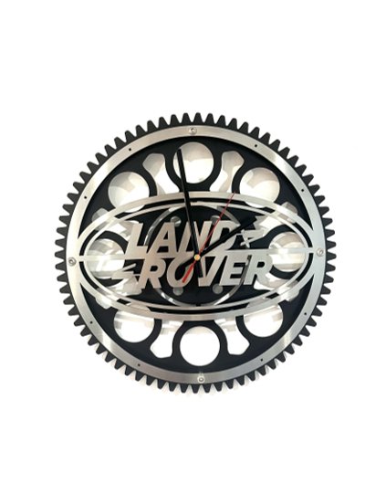 Land Rover Flywheel Clock - Wall Mounted.